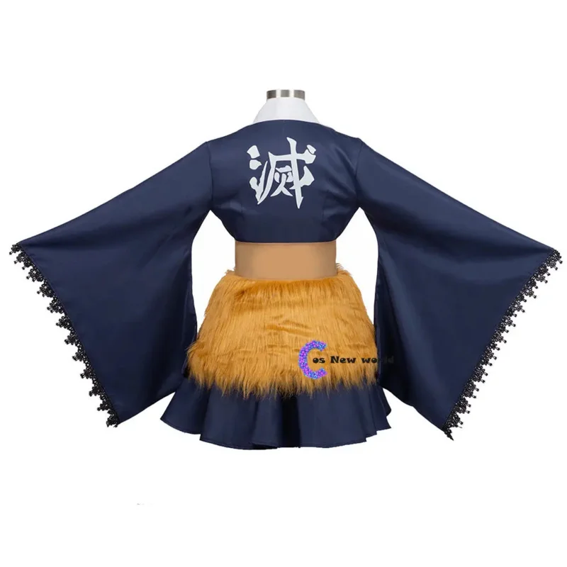 أزياء جديدة لعام 2025 أزياء أنيمي كيميتسو نو يابا هاشيبيرا كيمونو إينوسوكي التأثيرية للسيدات قماش دور المرأة ❤ ❤   $zz