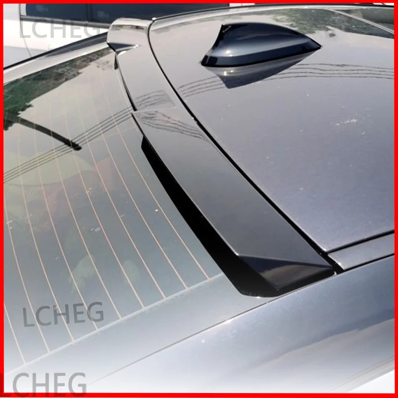 Suitable for BMW 3 Series F30 F35 2013-2019 Rear Window Spoiler Roof Spoiler Carbon Black Body Modification Kit 320i 325i 330i S