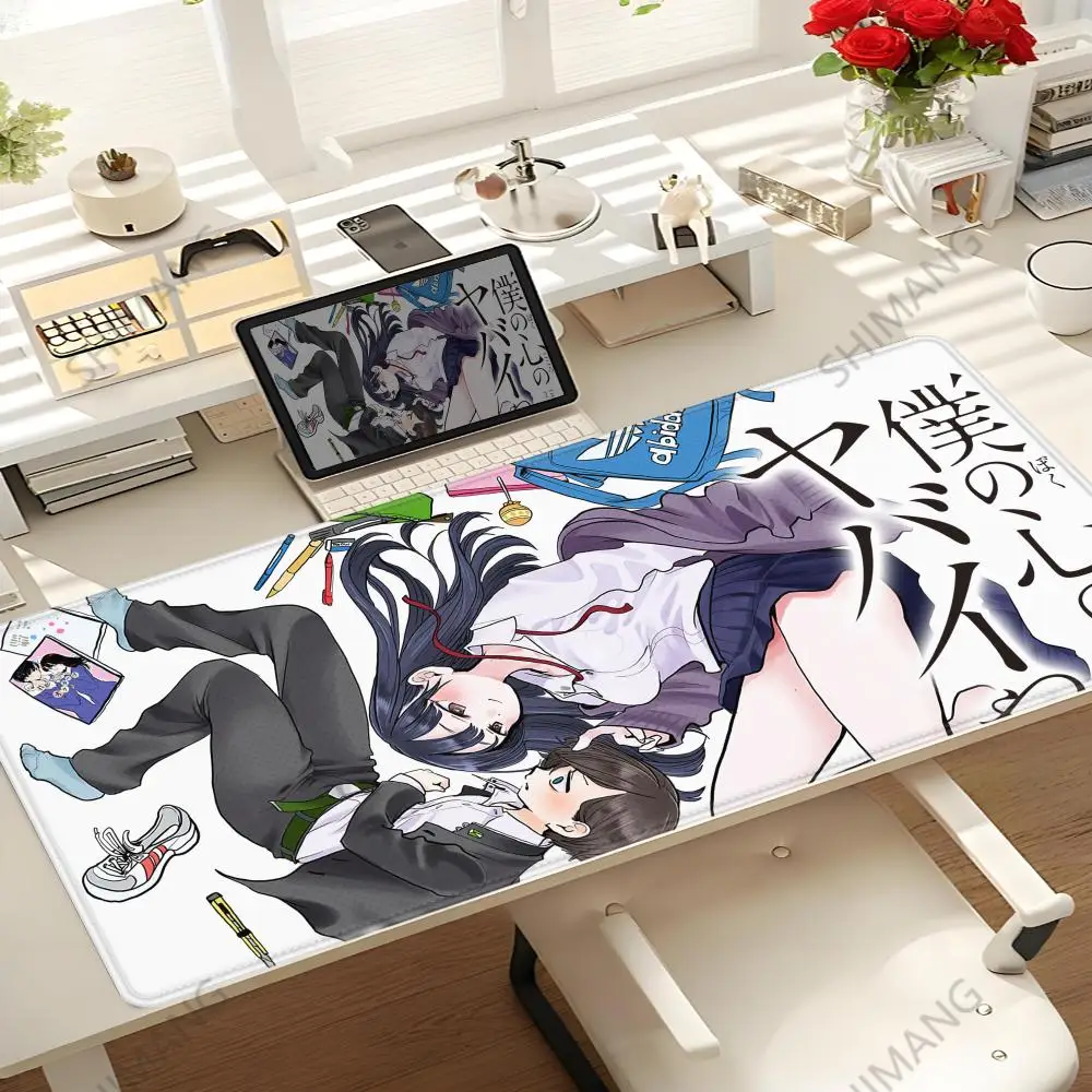 

The Dangers In My Heart Bokuyaba Boku no Kokoro no Yabai Yatsu Yamada Anna XXL Large Mousepad Keyboard Pad Mouse Pad
