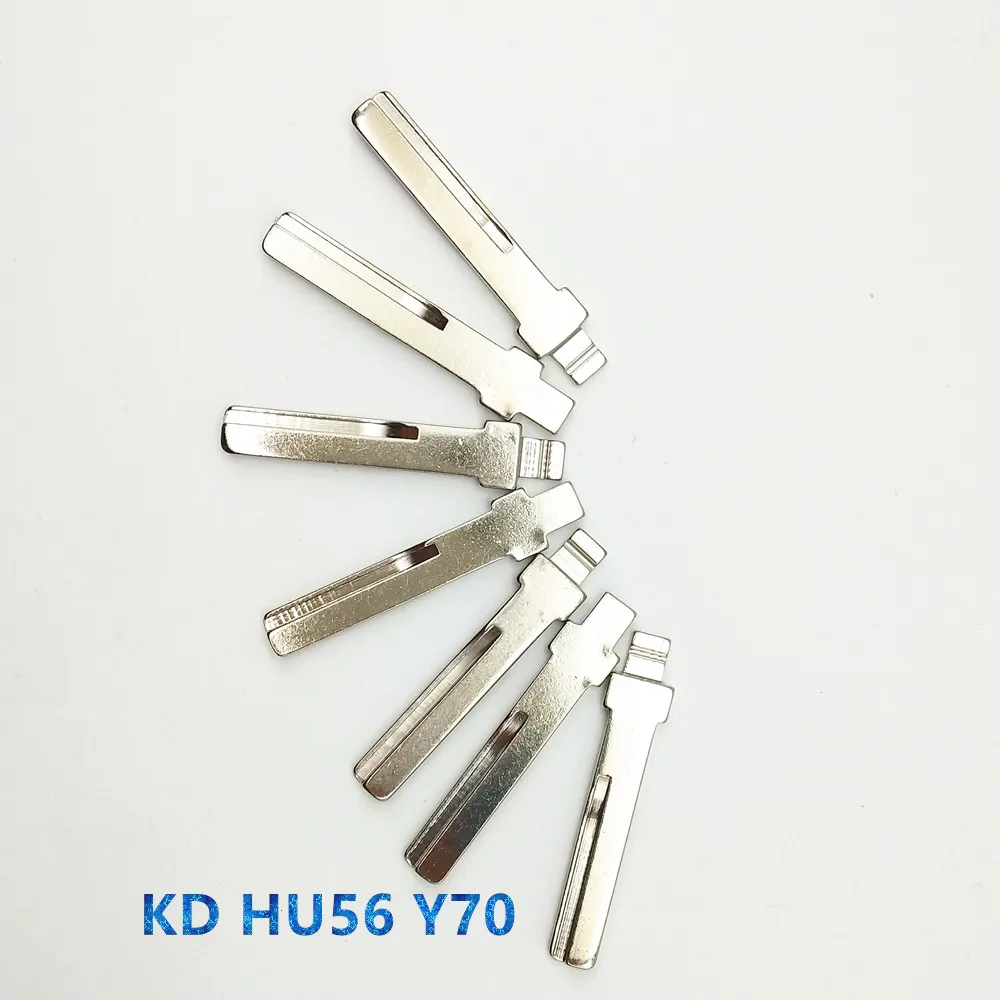 10 Pcs Xhorse KD VVDI HU56# HU56R Key Blade for Volvo Mitsubishi S40 Replacement Car Key Blank