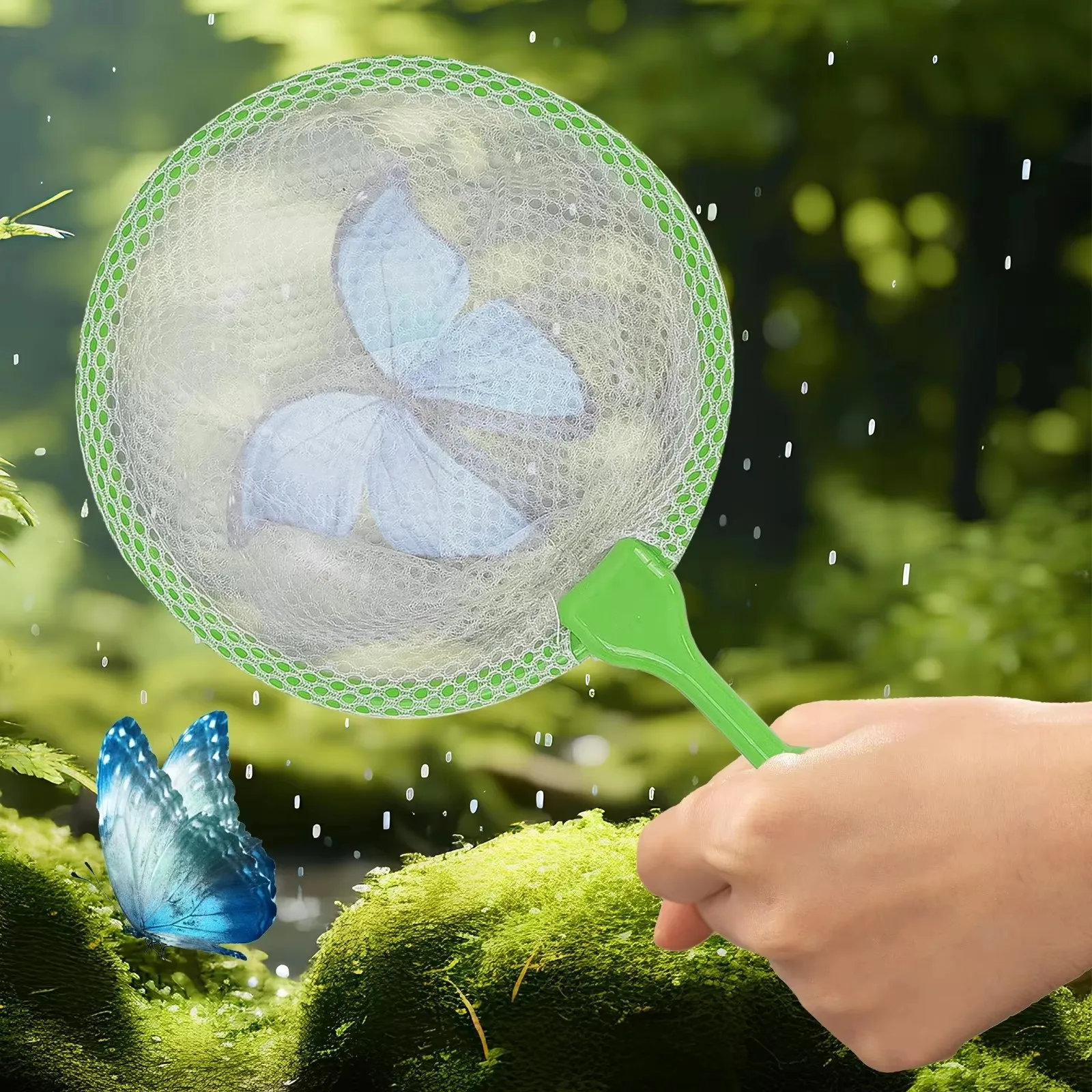 حزمة صندوق مراقبة شبكة استكشاف الحشرات للاستكشاف الطبيعي في الهواء الطلق للأطفال، لعبة تعليمية تفاعلية بين الوالدين والطفل #2