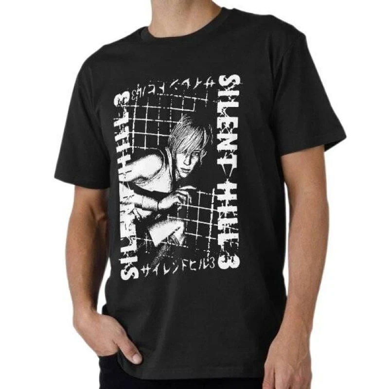 

Run Heather Silent Hill F Horror Graphic Tee Unisex Short Sleeve Gift t Shirt 100% cotton printed Clothes All size top S-6XL