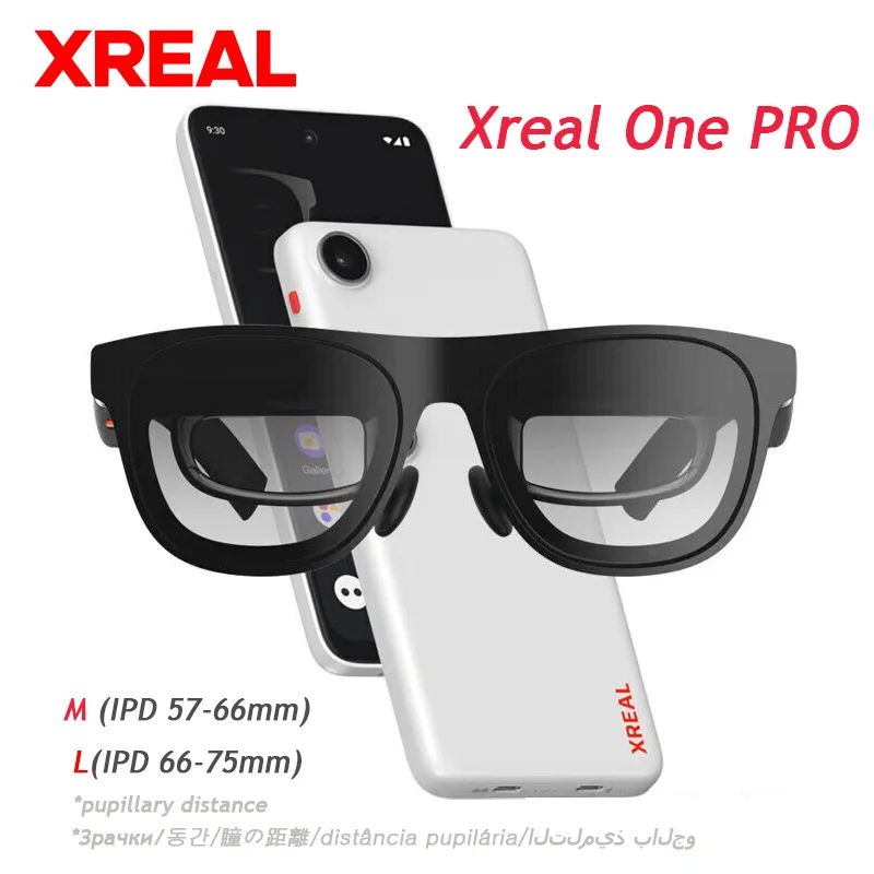 In stock Xreal One PRO AR Smart Glasses 3840X1080 Native 3DoF X1