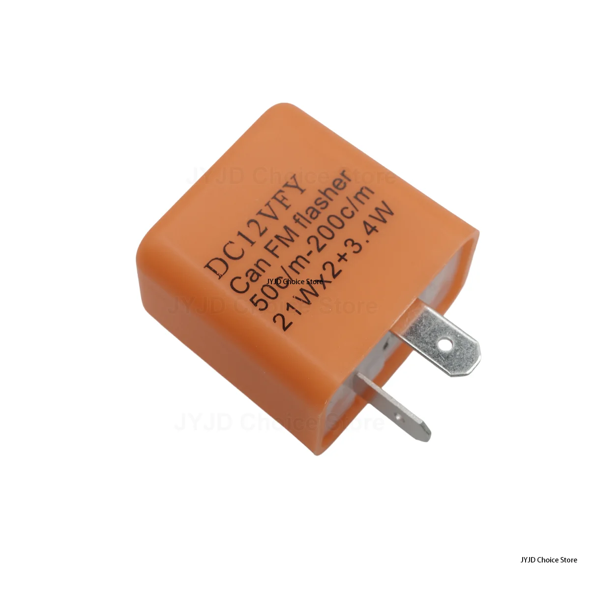 2 Pin 12V Speed Adjustable LED Electronic Flasher Relay for Motorcycle Turn Signal Direct Replacement Universal Hazard Warn JYJD image 6