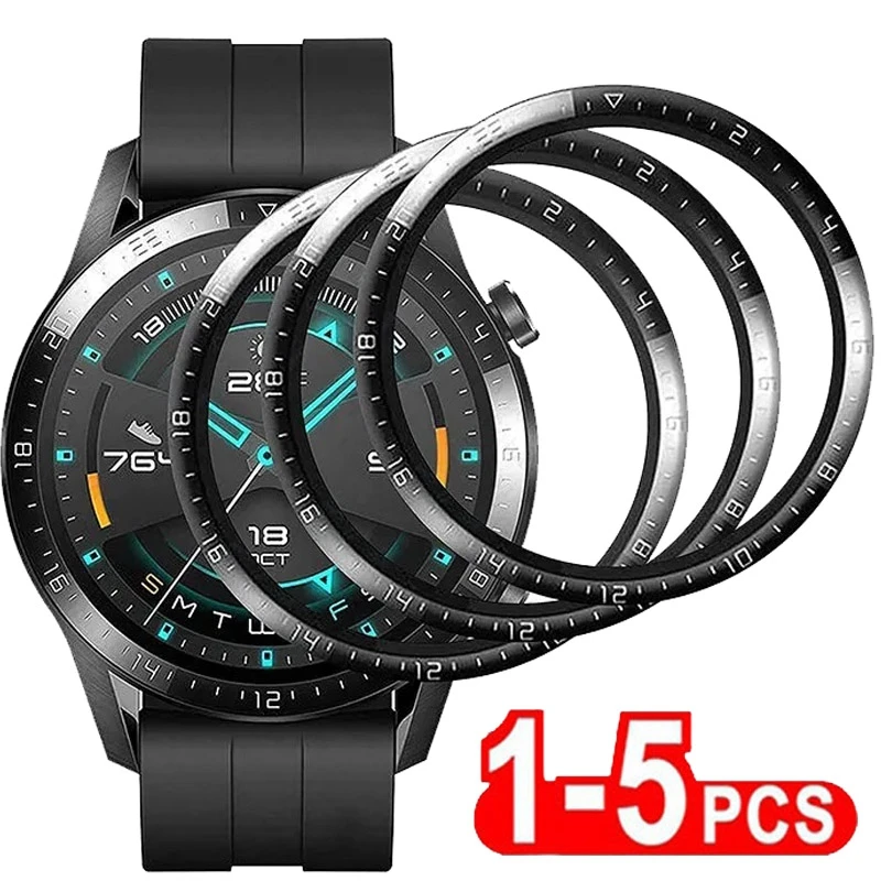 1-5PCS Soft Tempered Glass For Huawei Watch GT 3 GT 2 Pro 42MM 46MM 43MM Screen Protector for Huawei Watch GT3 Protective Film