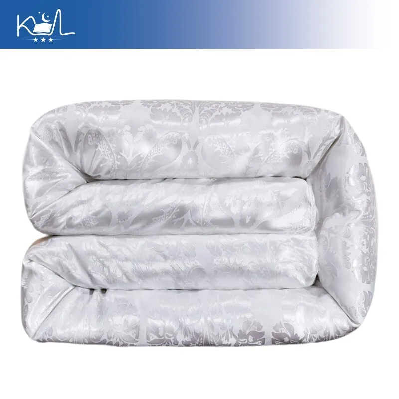 100% Pure Mulberry Silk Quilt Thickened Warm Spring Autumn Winter Quilt Core Summer Cooling Air Conditioner Student Dorm Wedding