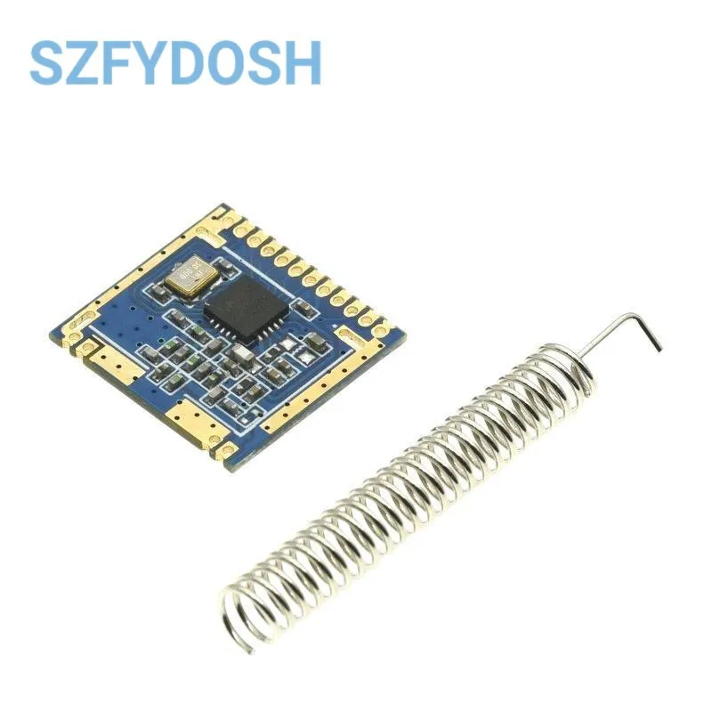 CMT2300A SI4432 433MHz Wireless Transceiver Module UM2010 Wireless Communication SPI RF Transmitter Receiver Spring Antenna