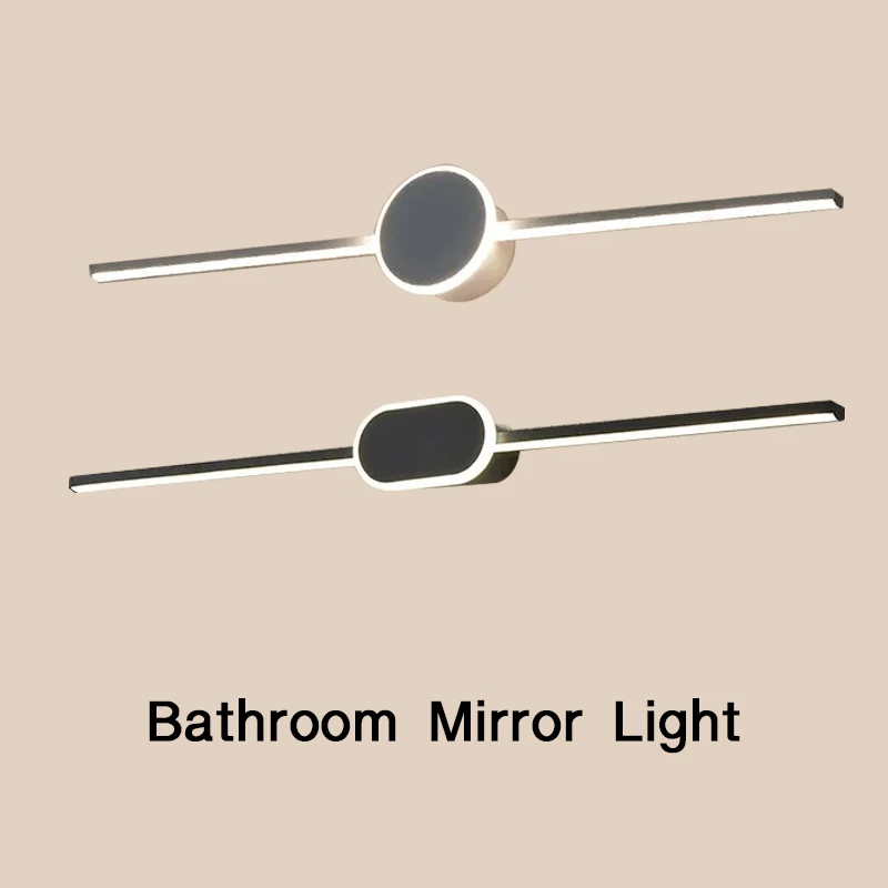 

Modern LED Wall Light Bathroom Hardwares LED Wall Lamp Three Colors Lights Aluminum Led Bathroom Bath Mirror Line Lamp