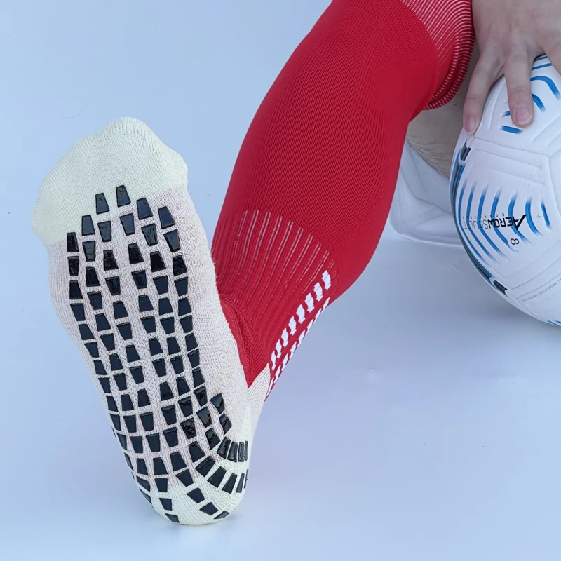 2023 Socks Soccer Women Football Men Non-Slip Thickening Towel Bottom Sports Cotton Stockings Knee-High Volleyball Long Socks Cy