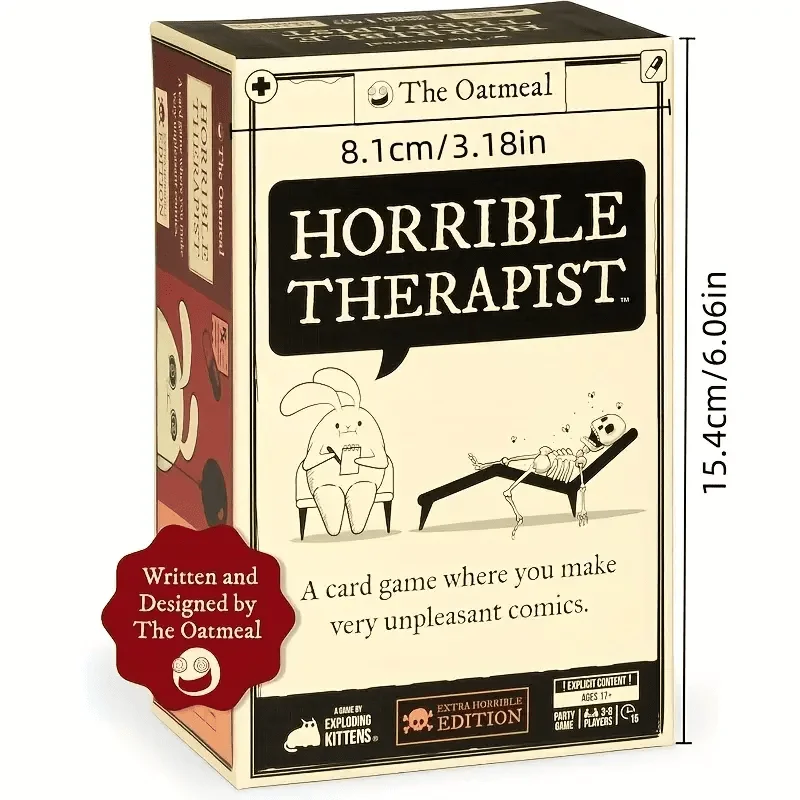 معالج القطط: وقت اللعب لمدة 15 دقيقة - لعبة بطاقة البناء الهزلية - رائعة للحفلات والألعاب العائلية الليلية - 438 بطاقة