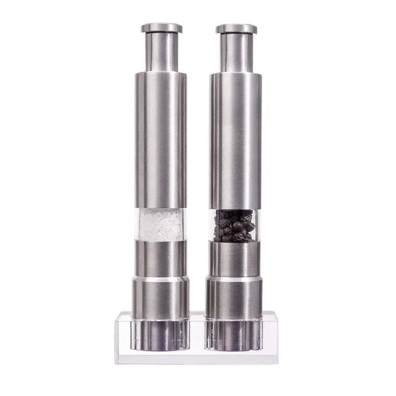 Stainless Steel Finger Grinder Multi-purpose Black Pepper Grinder