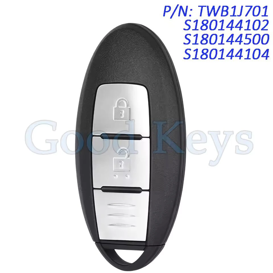 TWB1J701 S180144102 S180144104 S180144500 Remote Key Fob for Nissan Micra J11 Qashqai X-Trail Kicks K13 March Leaf Pulsar C13