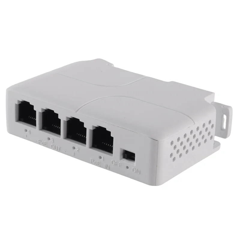 

От 1 до 3-портовый удлинитель Poe, пассивный каскадный IEEE802.3Af для IP-порта, удлинитель передачи для коммутатора POE NVR IP (20 шт.)