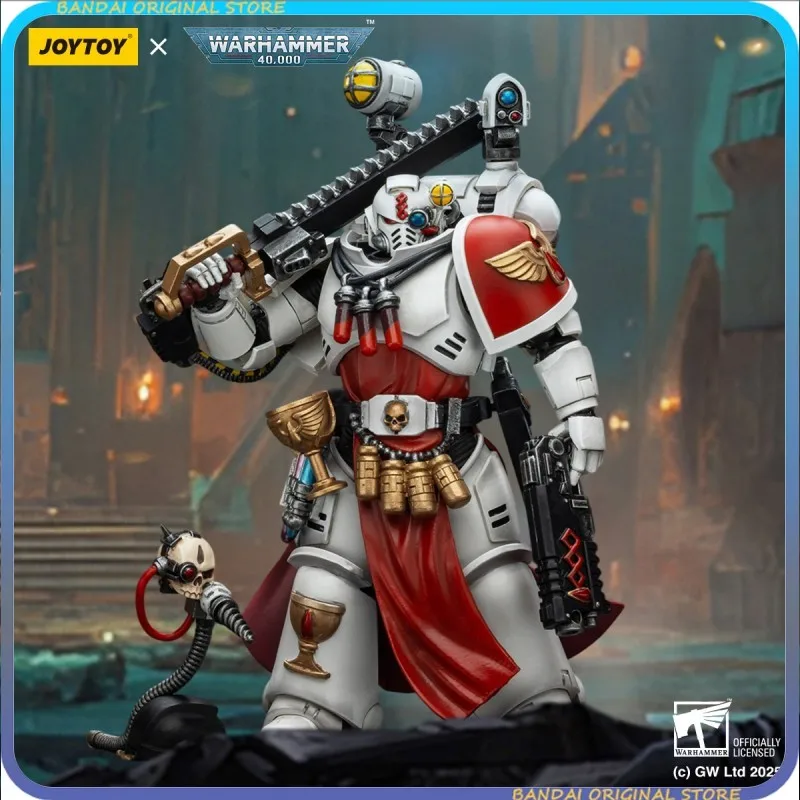 

JOYTOY Warhammer Blood Angels Sanguinary Priest with Heavy bolt pistol chainsword and narthecium 1/18 soldier figurine Pre-sale