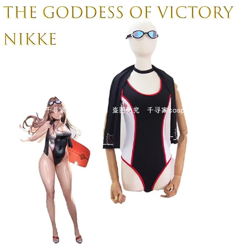 

NIKKE The Goddess Of Victory Rapi Anis Goddess Of Bay Pepper Summer Swimsuit Cosplay disfraz Beach Anime Character Outfit Spark