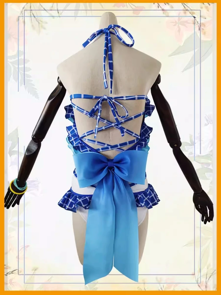 Sonoda Umi Cosplay Anime Lovelive Badpak Vrouwen Mode Kostuum Rollenspel Kleding Zomer Strandbadkleding Zangpak 2024 Nieuw