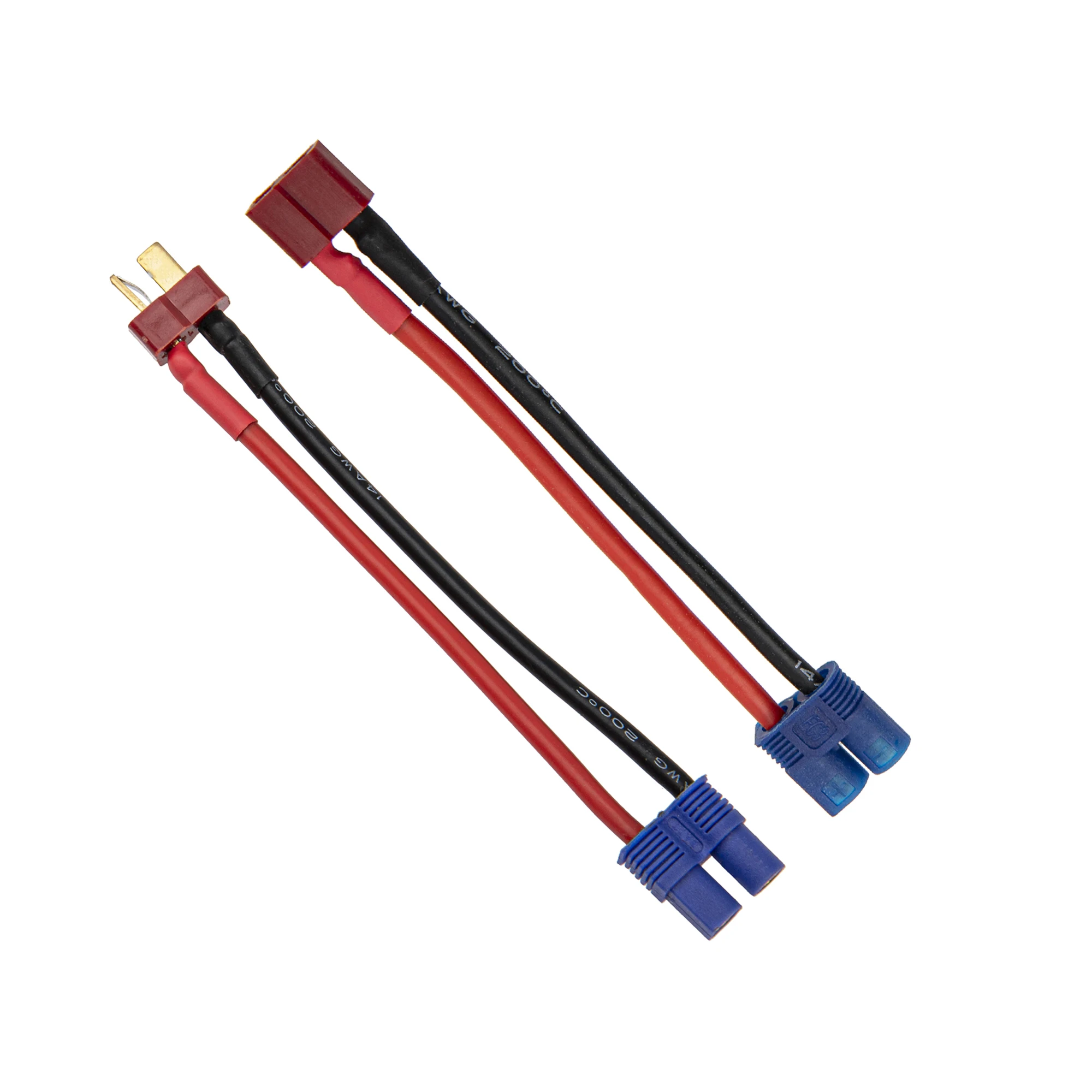 MIni Tamiya / EC3 to Deans T Plug Male Female Connector Charger Cable Adapter RC Car LiPo Battery ECS Converter Wire