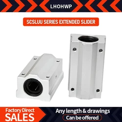 Closed Box Type Extended Linear Slider SCS8 10 12 13 16 20 25 30 35 40 50 60LUU High Hardness And Wear-Resistant And Compressive
