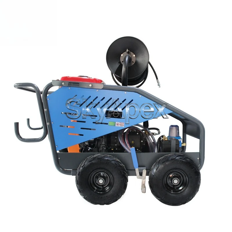 Commercial High Pressure Pipe Dredging Machine for Municipal Community Sewer Drainage Sewage Pipeline Cleaning Unblocking