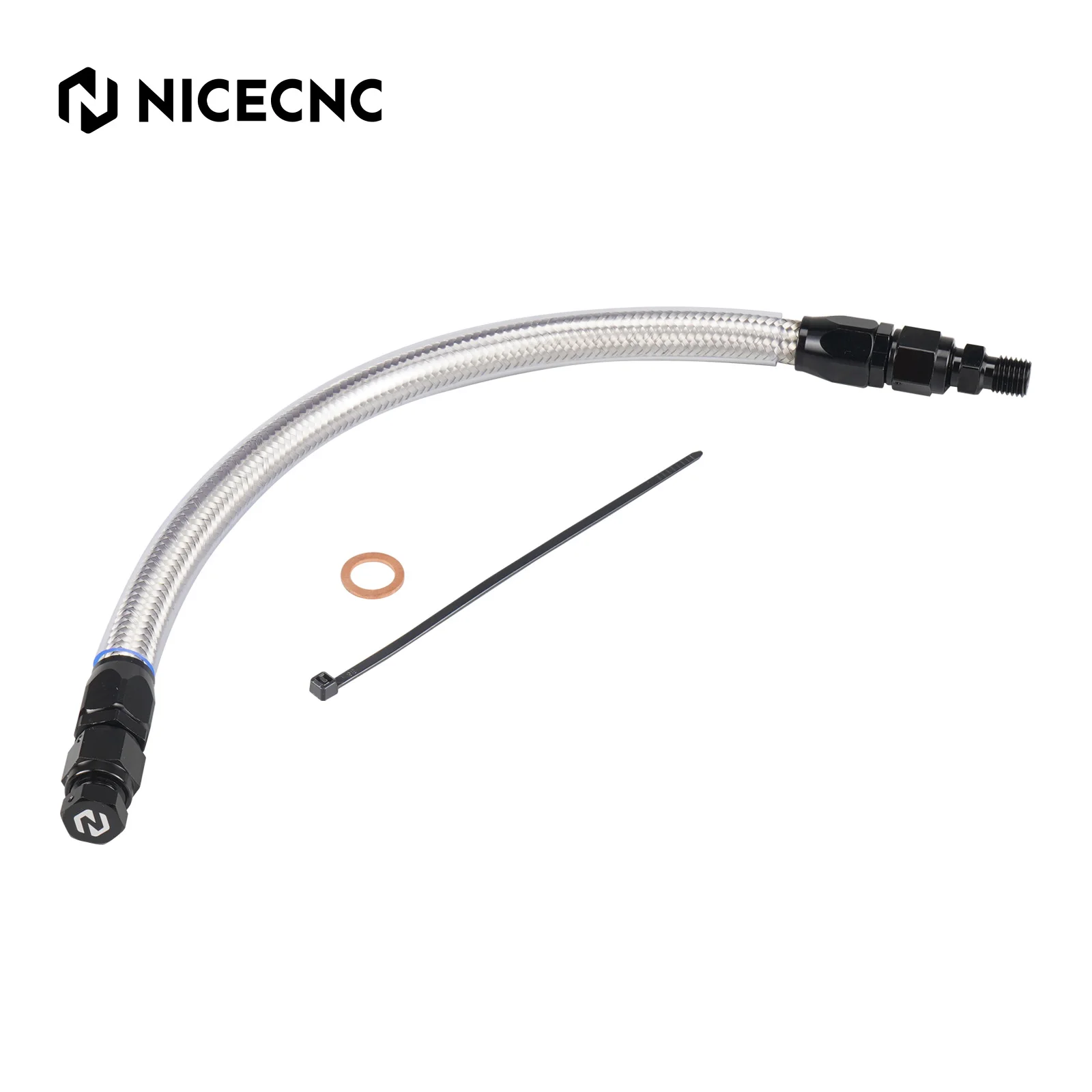 

NICECNC Motorcycle Oil Tank Drain Hose Kit for KTM 990 Adventure/R/S/Baja 990 LC8 Adventure 2007-2012 950 Adventure/S