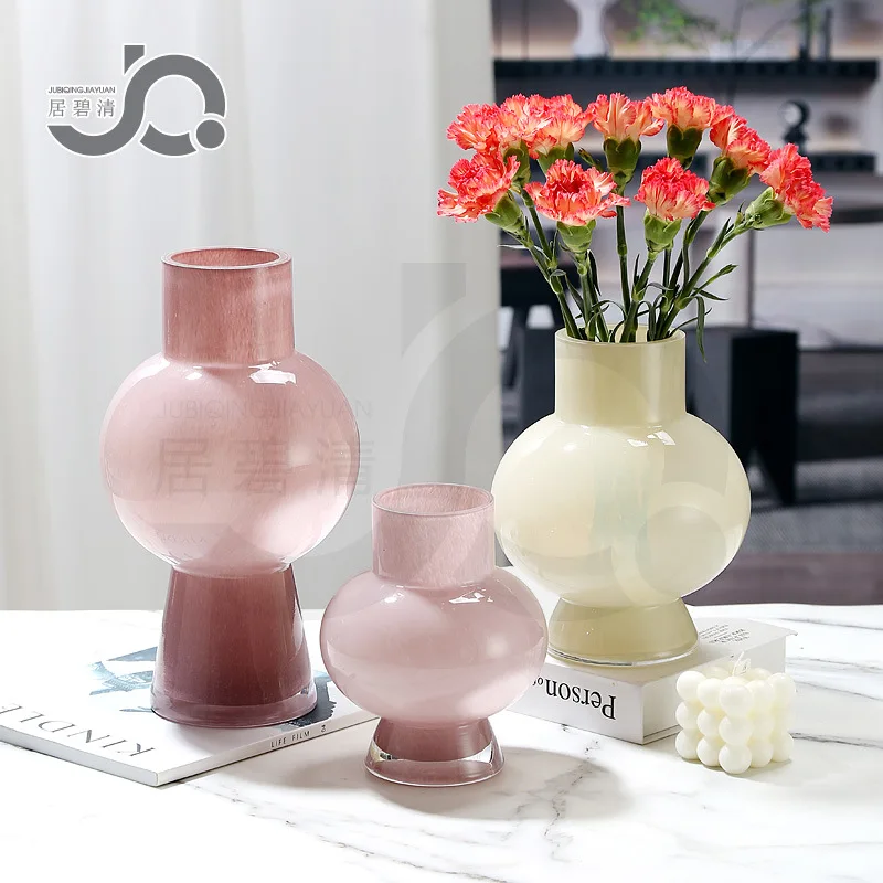 Mittelalter liche High-End-Fenton-Stil Creme Stil Porzellan rosa Esstisch Blume Ornamente girly rosa