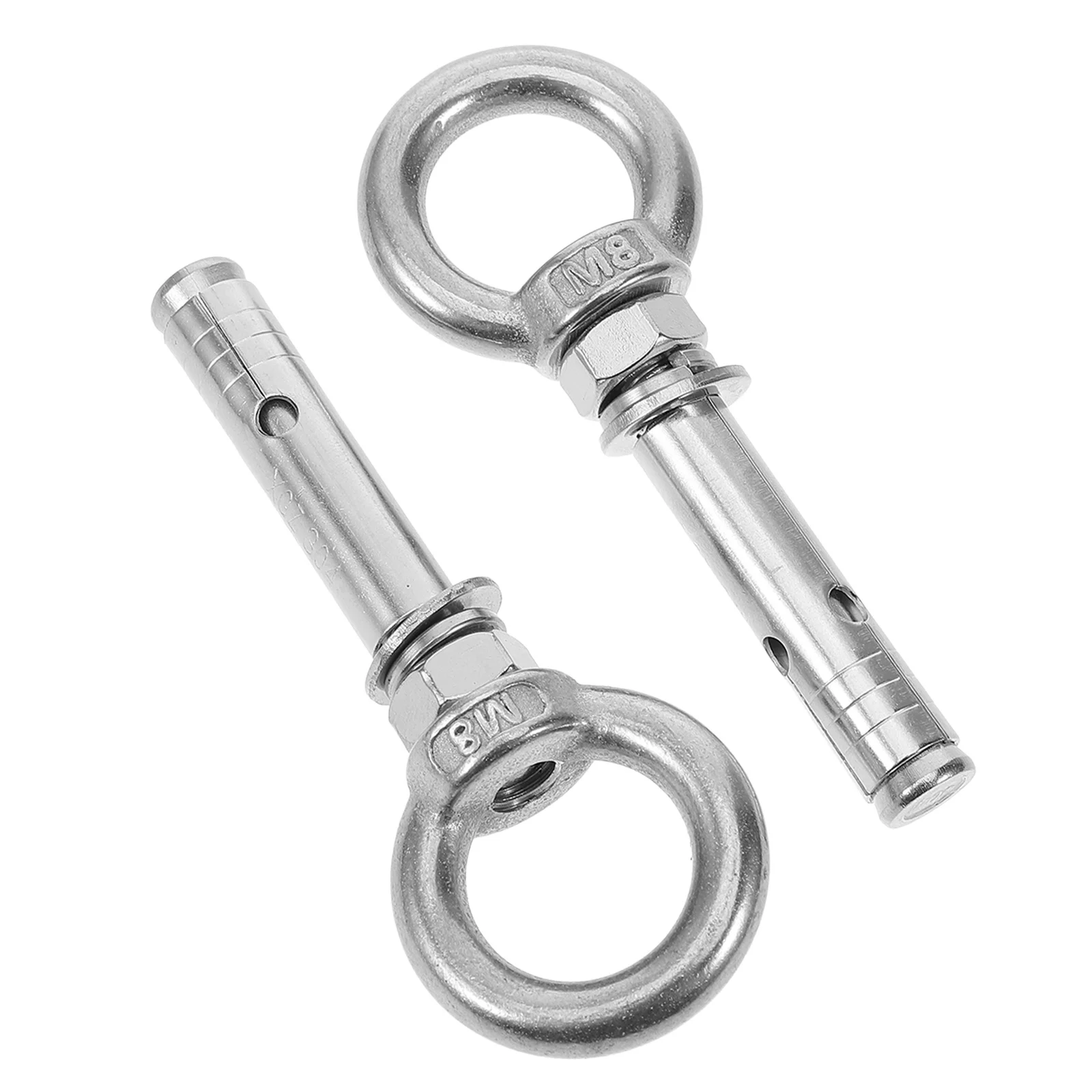 

2 шт. проушиной болт из нержавеющей стали, сверхмощная компактная многофункциональная крепежная вешалка для подъема и подвешивания