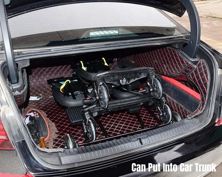 Safety System Folding Stroller For Triplets Pram Stroller for Triplets Newest Design Simple Push Stroller for 3 Babies