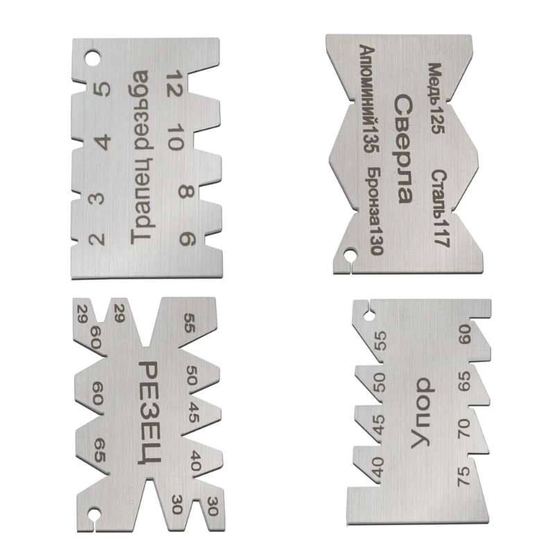 Template Measuring Angle Angle Gauge with Clear Scale Wire Cutting Stainless