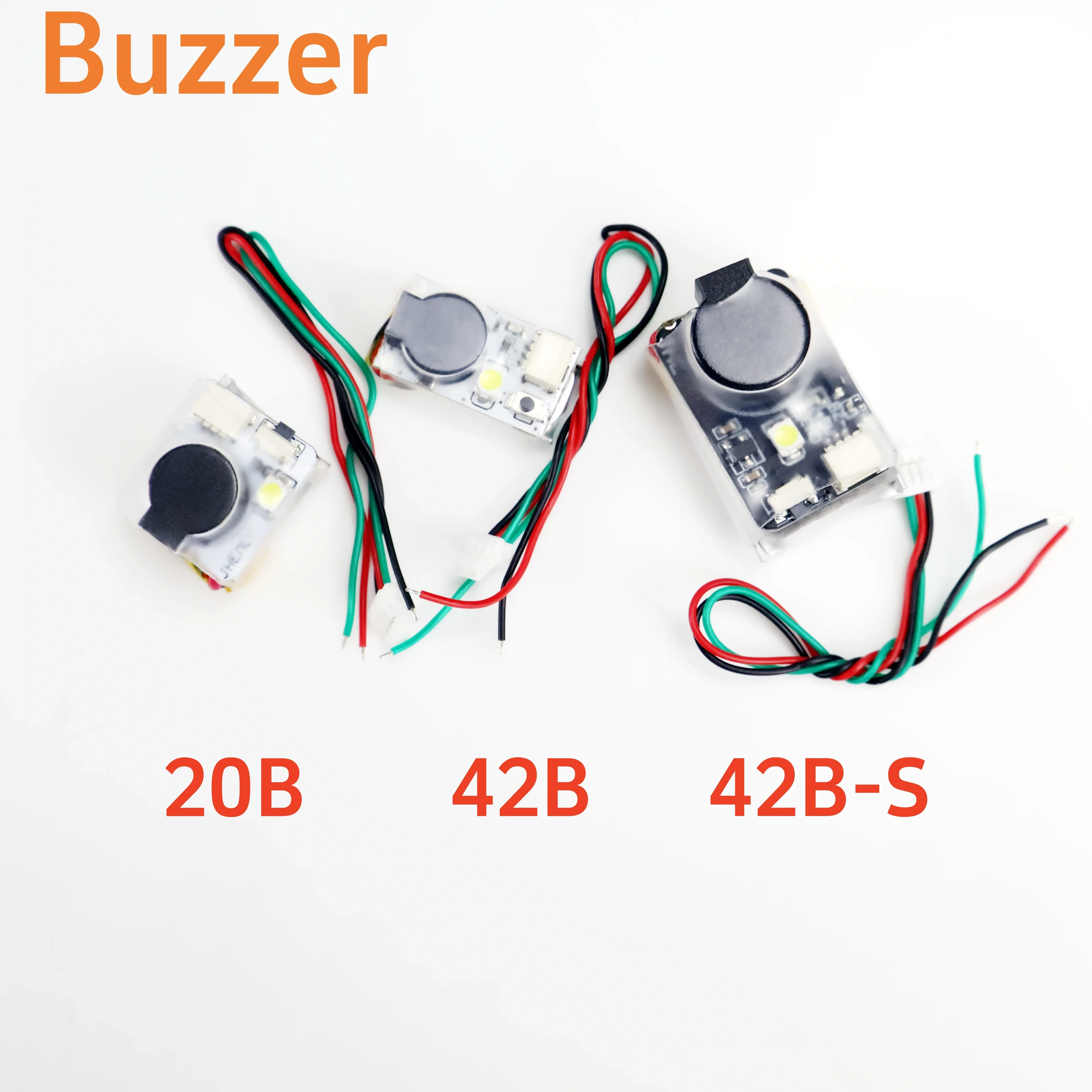 Finder JHE20B JHE42B JHE42B-S 5V Super Loud Buzzer Tracker 110DB With LED Buzzer Alarm For FPV Racing Drone Flight Controller