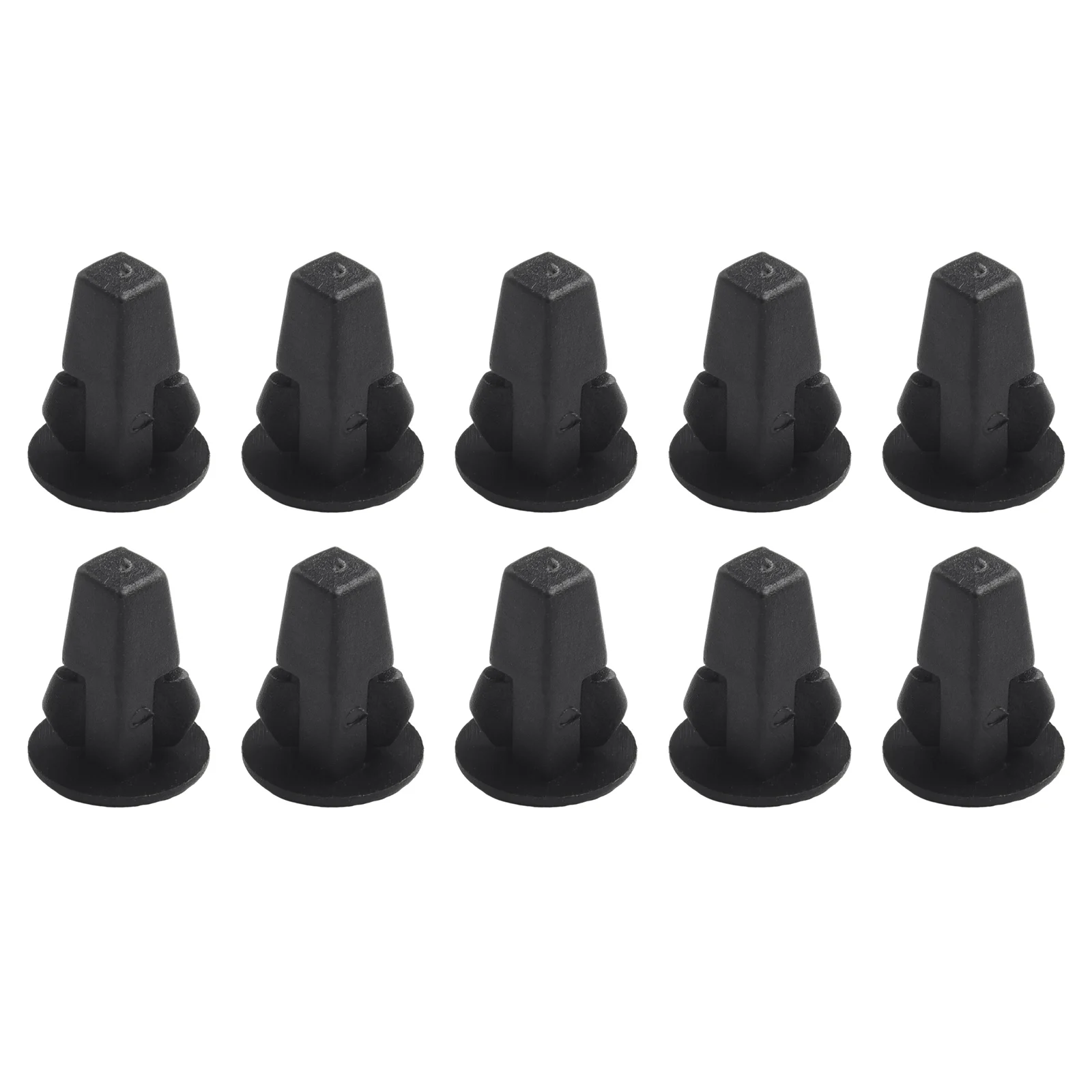 For Toyota Lexus Car Rivets 50pcs Fender Accessories Replacement Kit Part Black Moulding Liner Plastic Fastener 8*8mm