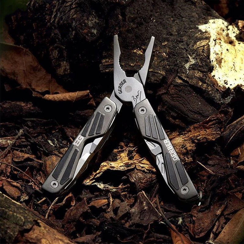 GERBER BG 9in1 EDC multi-outils fournitures de Camping couteau de poche pince pliante survie tactique en plein air Bushcraft randonnées naturelles