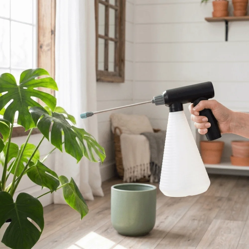 Portable Automatic Spray Bottle Universal Hand-Held Electric Sprayer Cordless Rechargeable Garden Sprayer Device Bonsai Home
