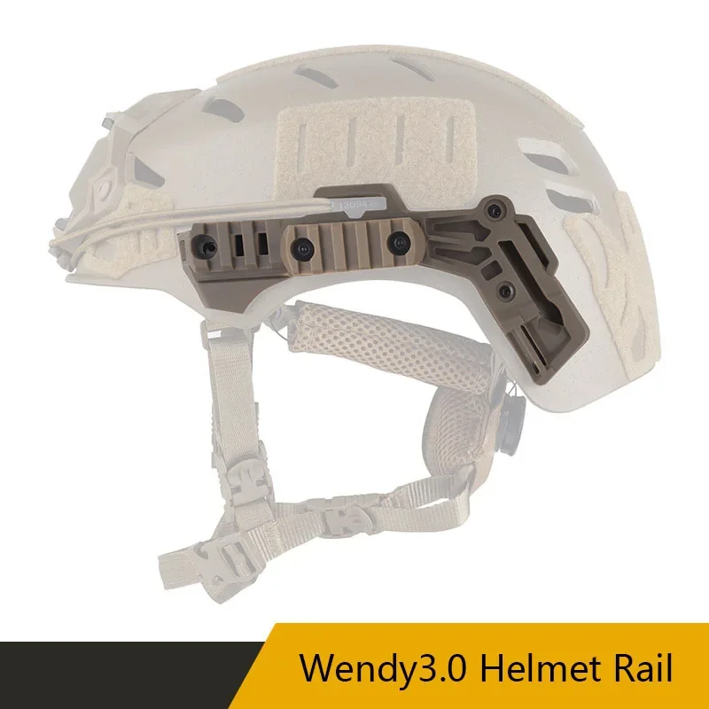 Replacement Guide Rail for 2.0 and 3.0 Wendy Helmet Sport Helmets Rail Mount Paintball Helmets Accessories