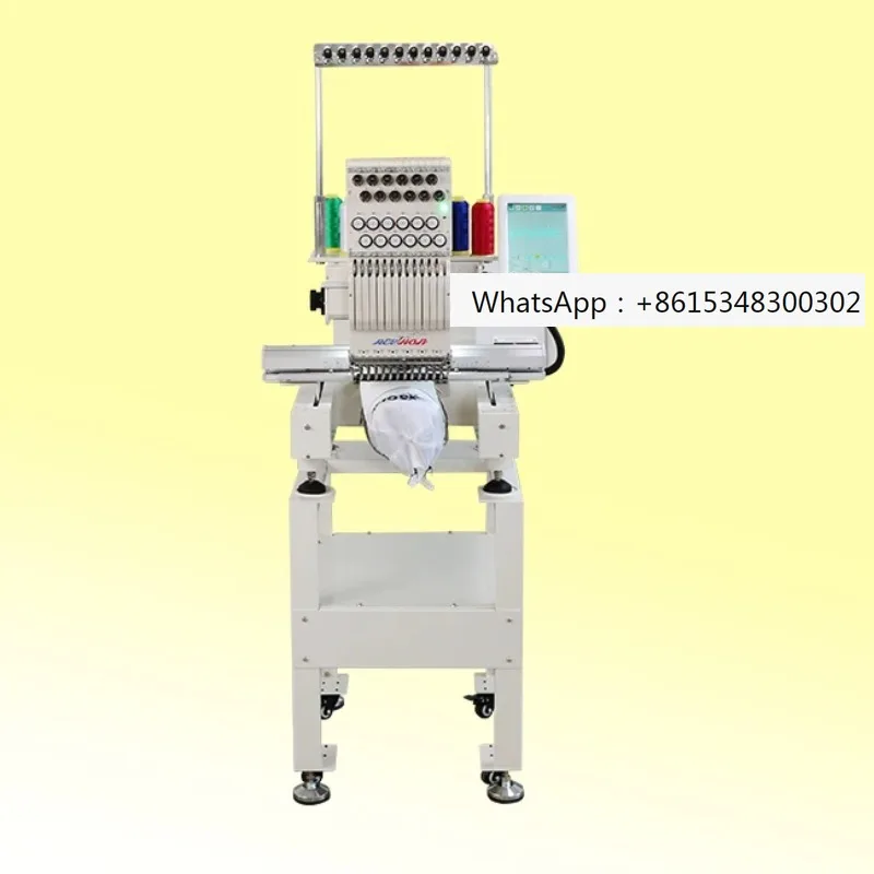 Auto Home Embroidery Machine Embroider Chenille Industrial Used Household Single Head Machine