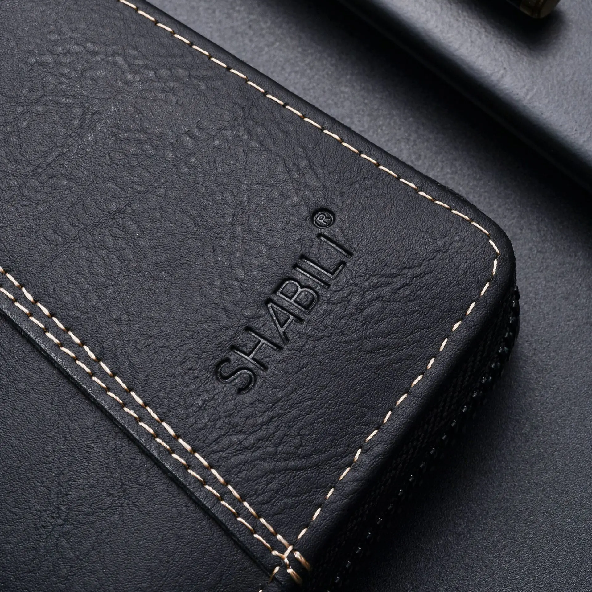 Men Leather Wallets Long Design Causal Purses Male Zipper Wallet Multi-function Card Holder Large Capacity Clutch Multi-card