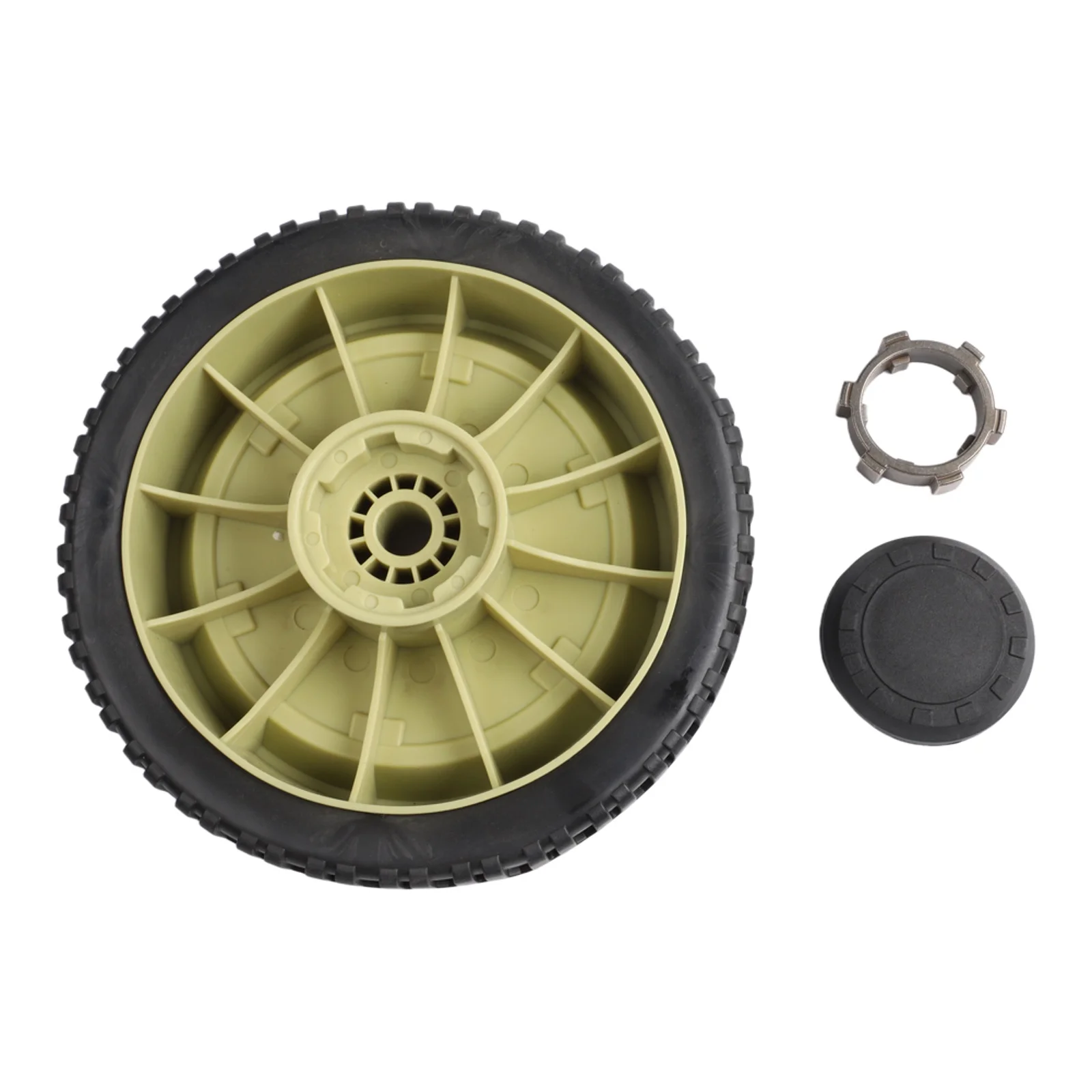 1 Set For Honda Lawn Mower Wheel Replacement Kit 20CM Front / Rear Wheels Garden Lawn Mower Spare Accessories