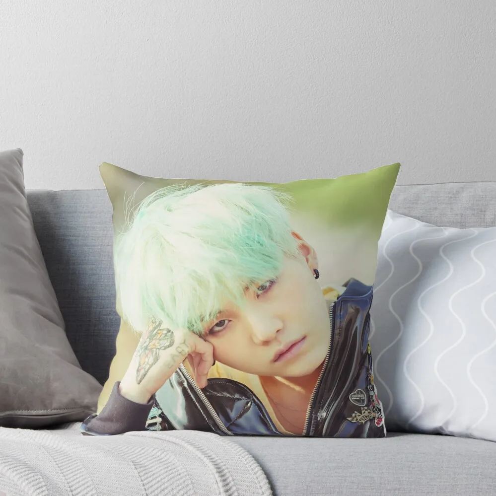 suga Throw Pillow sleeping pillows luxury decor pillow