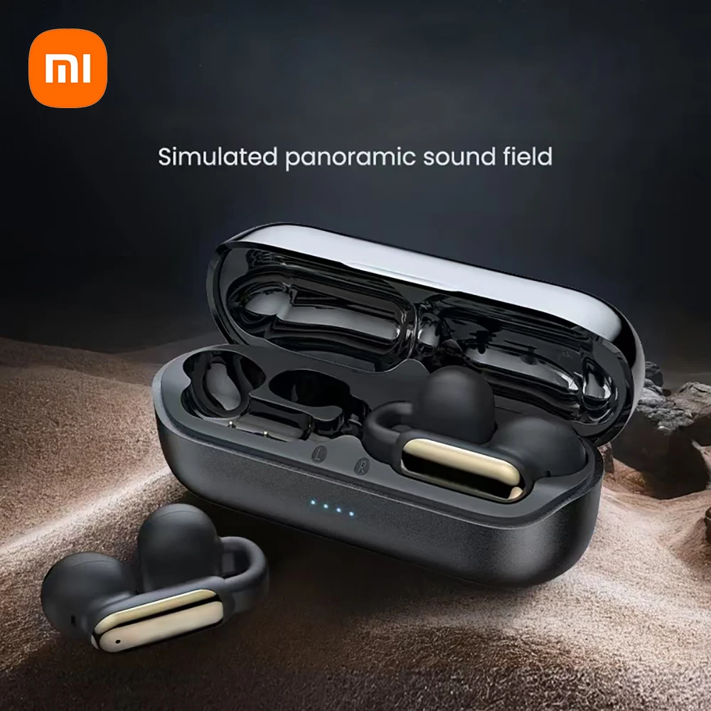 Xiaomi Mijia Open Ear słuchawki Bluetooth z redukcją szumów sportowe bezprzewodowe słuchawki Bluetooth 5.4 z mikrofonem wodoodporne słuchawki