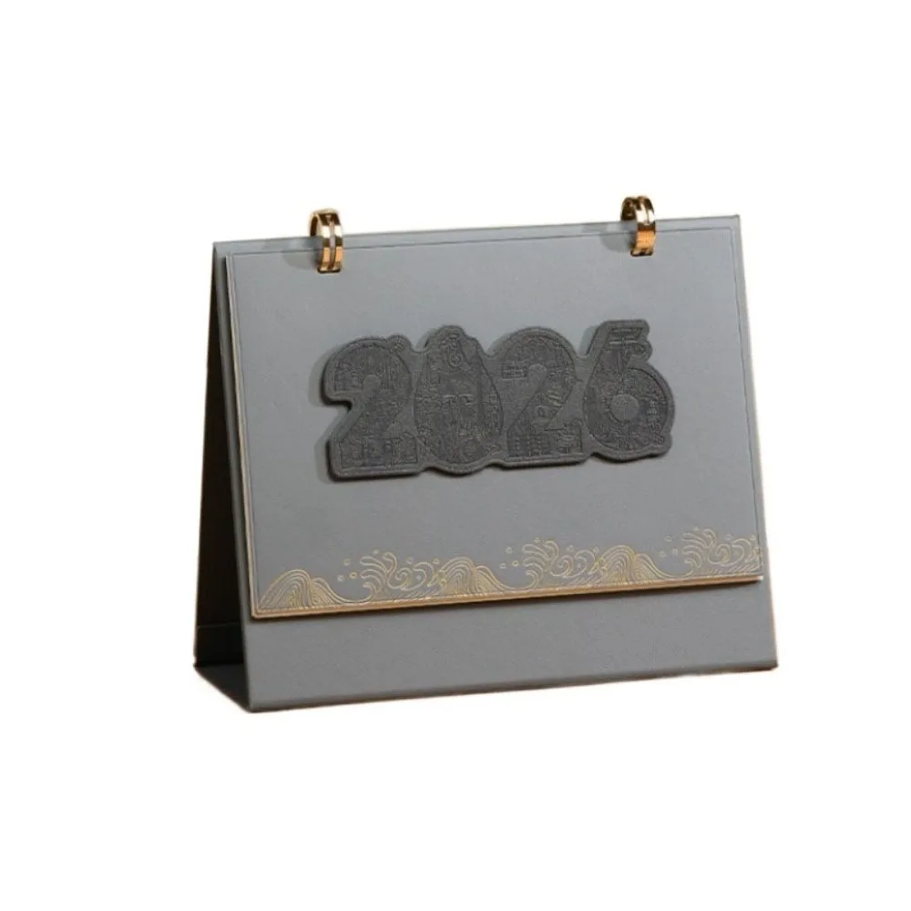 

Толстая бумага 2026, настольный календарь, список дел, записная книжка, настольный планировщик, ежедневный планировщик, тайм-менеджмент, студенческие канцелярские принадлежности