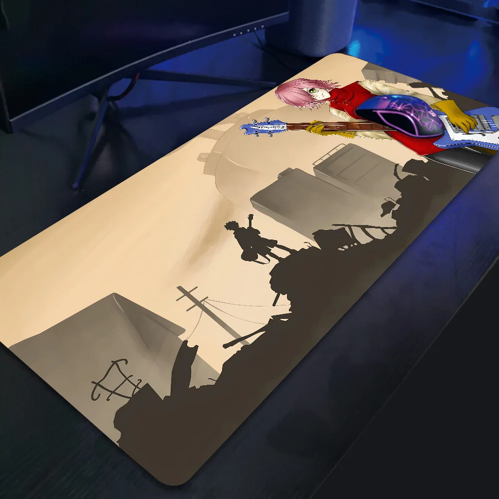 Anime FLCL Mousepad Grande Gaming Mouse Pad LockEdge Engrossado Teclado de Computador Mesa Tapete