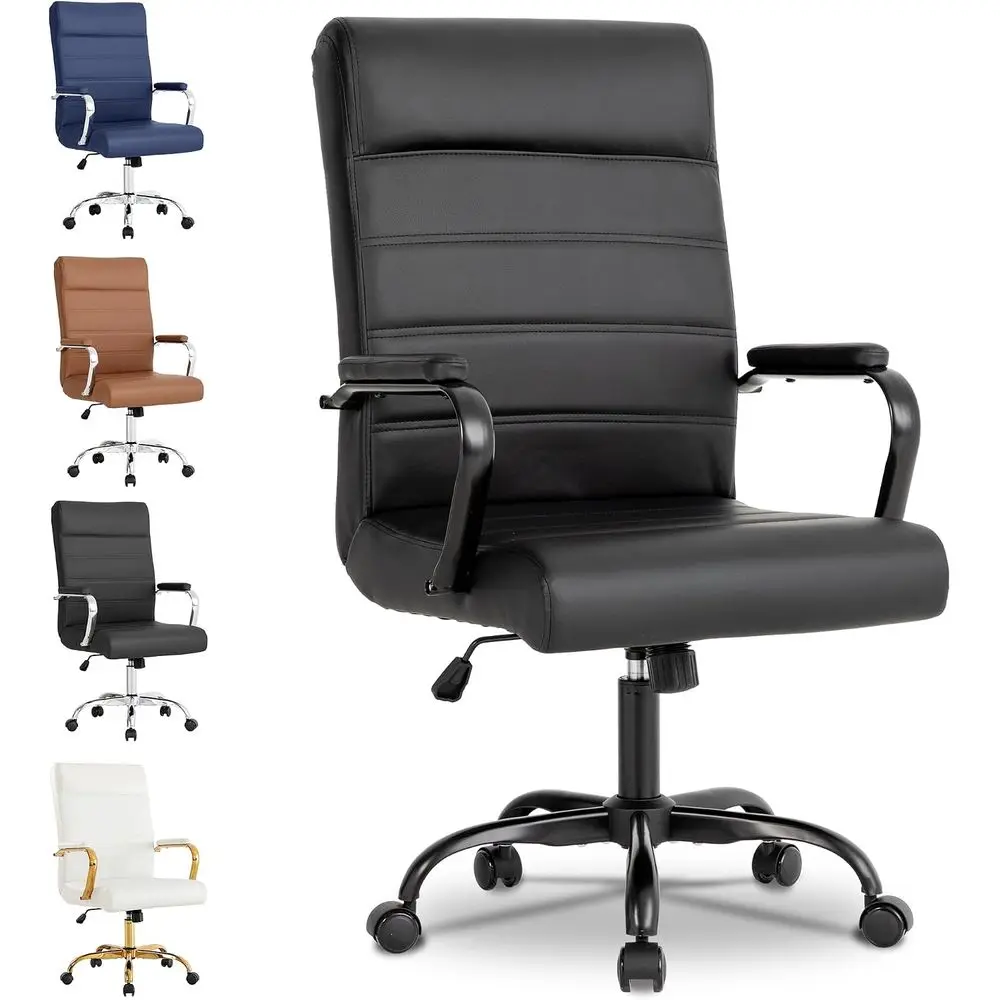 Oice Desk Chair,ern Conerence Room Chairs,High Back Ergonomic Home oiice Chair,Adjustable Height Swivel Executive Computer Chair
