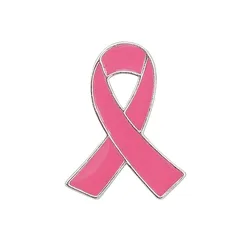 Pink Ribbon Breast Cancer Awareness Jewelry Official Lapel Pin 1 Pin
