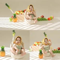 Abbigliamento fotografico per bambini verdure, frutta, foto di cento giorni per bambini, foto annuali, oggetti di scena per la fotografia di abbigliamento