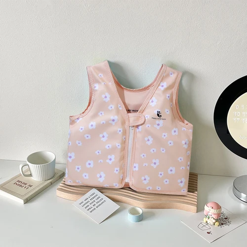 Imagen 2 del producto Chaleco de natación para niños pequeños, chaleco de entrenamiento de natación de dibujos animados para niños, ropa de flotabilidad, chaquetas de flotación para edades de 2 a 6 años