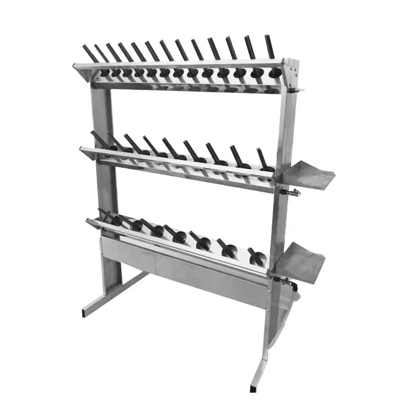 Auto repair and maintenance recovery rack Stainless steel auto repair residual waste recovery collector rack