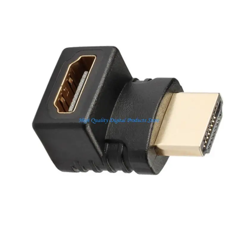 U2JE الزاوية HDTV المتوافقة مع محول الإناث محول الموصلات المرنة للشاشة