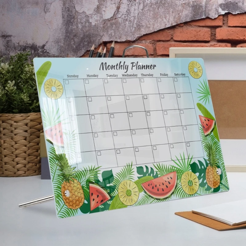 Clear Desktop Note Memo White Boards Weekly Whiteboard Meal Planner Menu Board