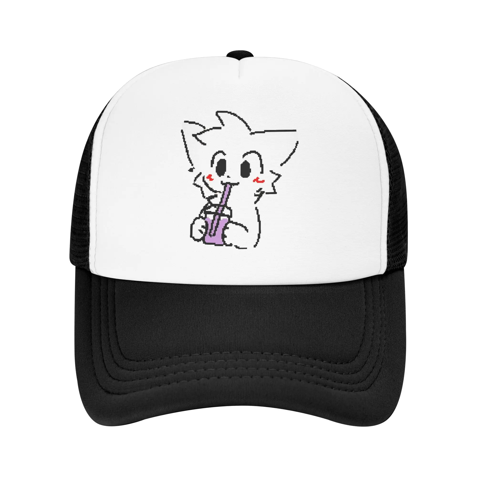 Adult Boykisser Cat Drink Grimace Shake Trucker Hats Mesh Baseball Caps Snapback Hat Sun Caps Adjustable Dad Hat Wholesale New