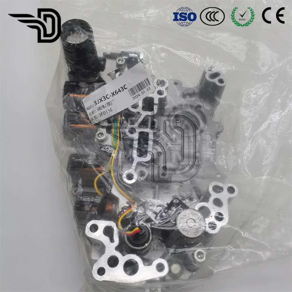 

CVT Transmission Valve Body With Solenoids JF015E RE0F11A Fits For Nissan Sentra Note Versa Chevrolet Suzuki