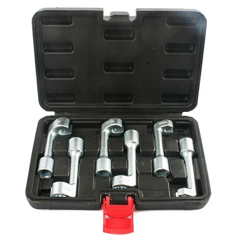 

Automotive Fuel Pipe Socket Wrench Set L-shaped Open Hexagonal Slotted Wrench Suitable